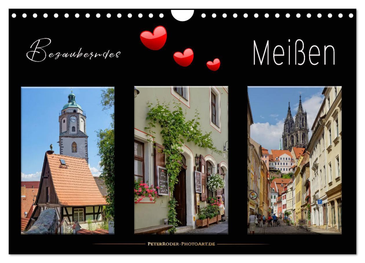 Cover: 9783435314560 | Bezauberndes Meißen (Wandkalender 2025 DIN A4 quer), CALVENDO...