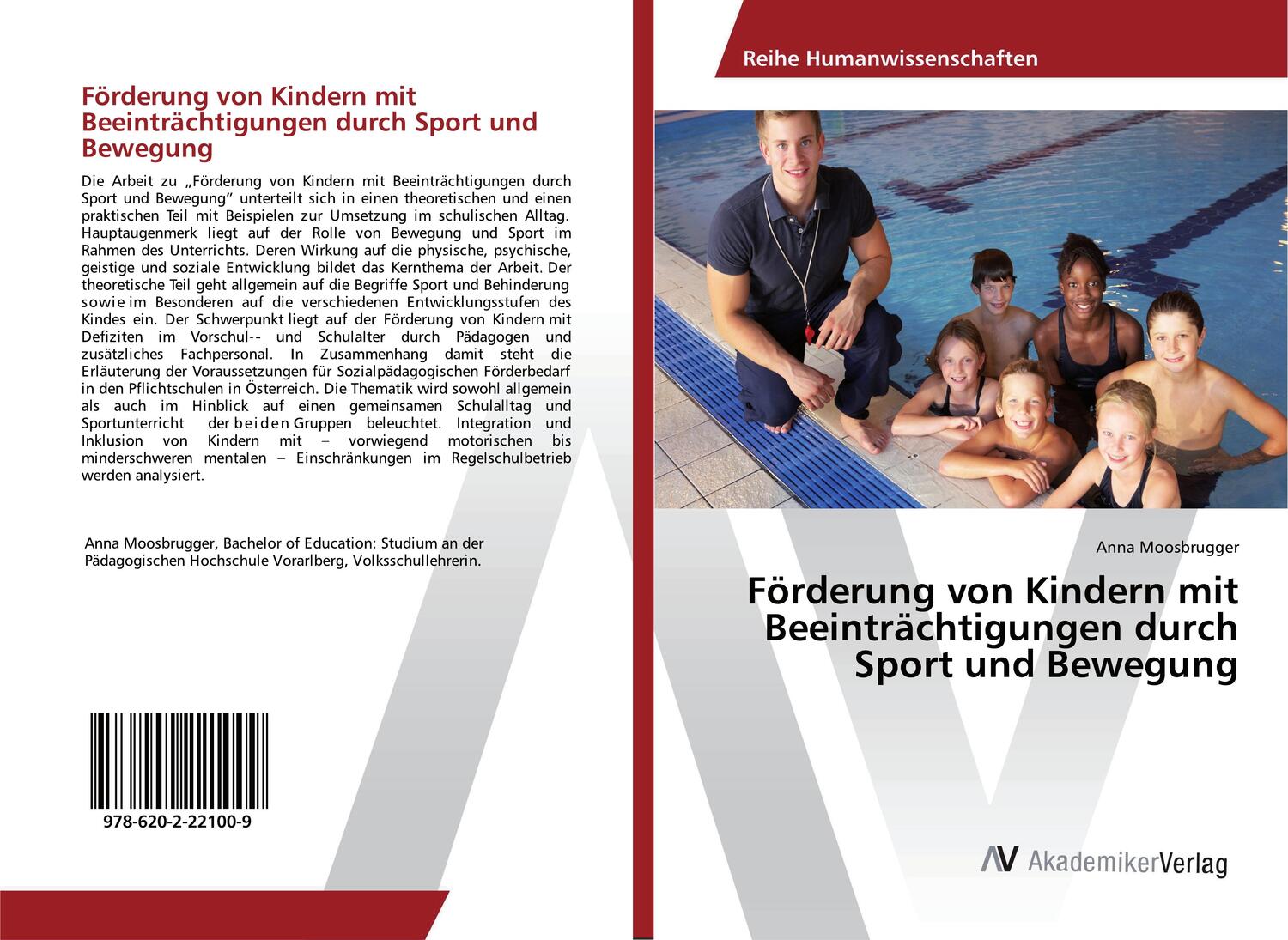 Cover: 9786202221009 | Förderung von Kindern mit Beeinträchtigungen durch Sport und Bewegung