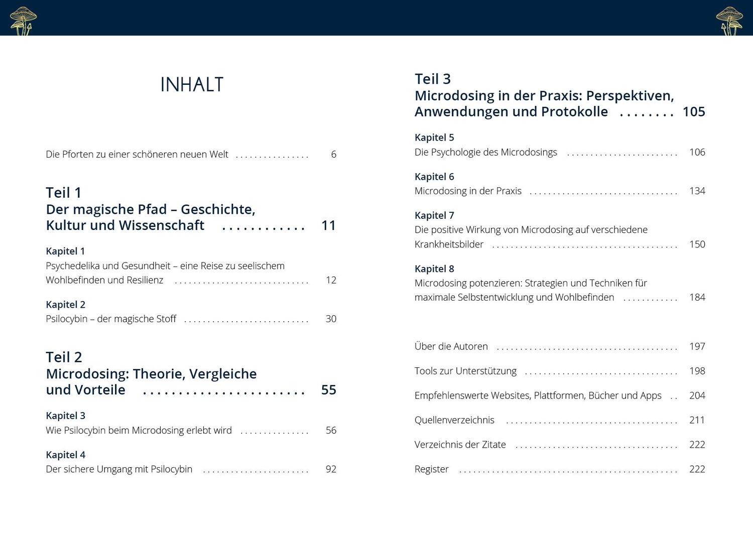 Bild: 9783742325112 | Microdosing mit Psilocybin | Philip Rebensburg (u. a.) | Taschenbuch