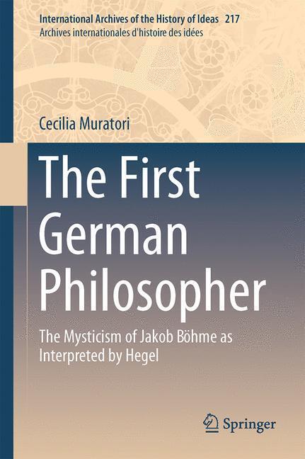 Cover: 9789401773386 | The First German Philosopher | Cecilia Muratori | Buch | XXI | 2016