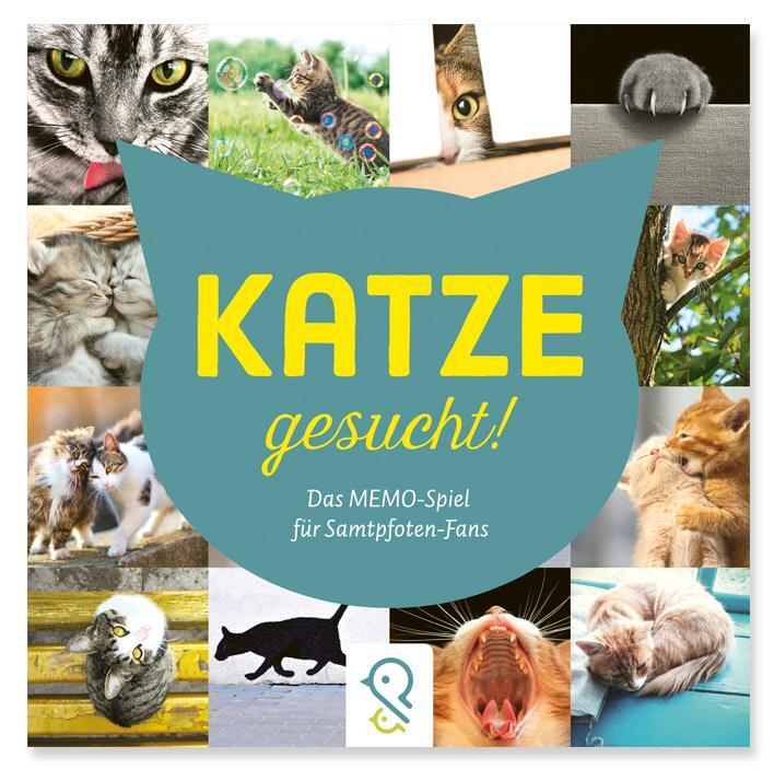 Cover: 4280001344037 | Katze gesucht! | Das Memo-Spiel für Samtpfoten-Fans | Spiel | 72 S.
