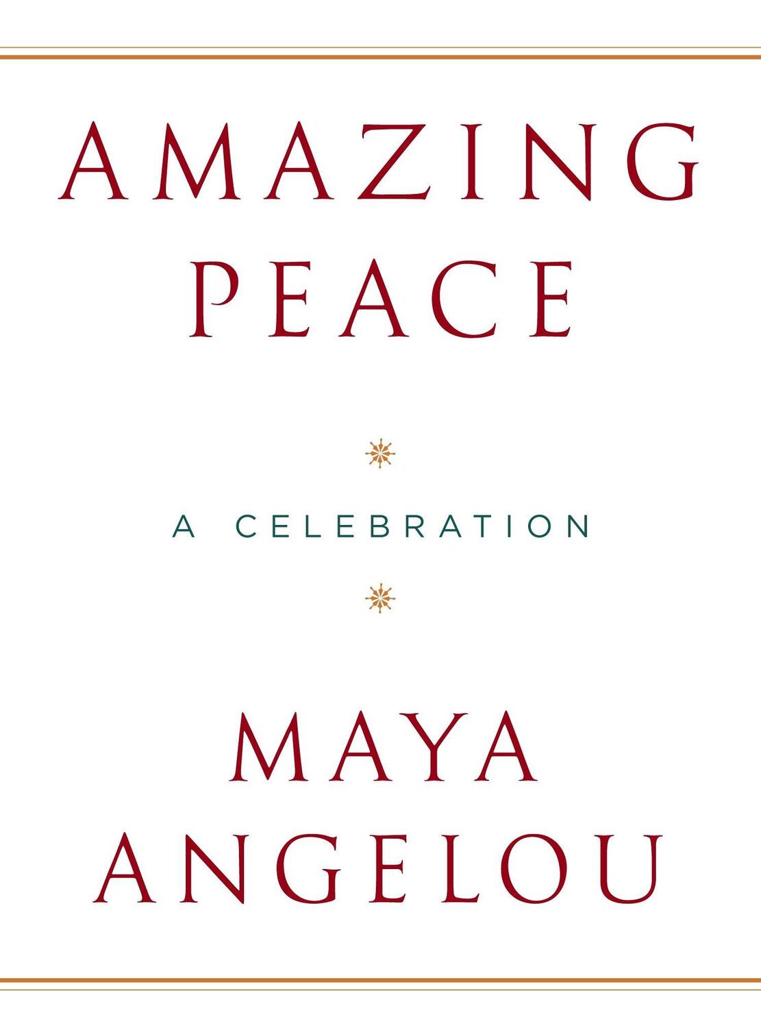 Cover: 9781400065585 | Amazing Peace: A Christmas Poem | Maya Angelou | Buch | Englisch