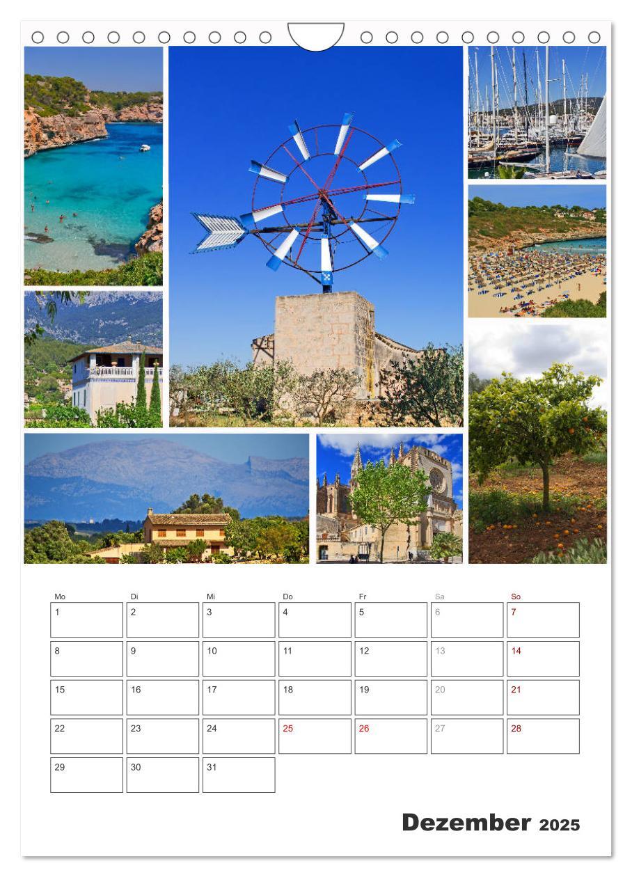 Bild: 9783435988655 | Hola Mallorca (Wandkalender 2025 DIN A4 hoch), CALVENDO Monatskalender