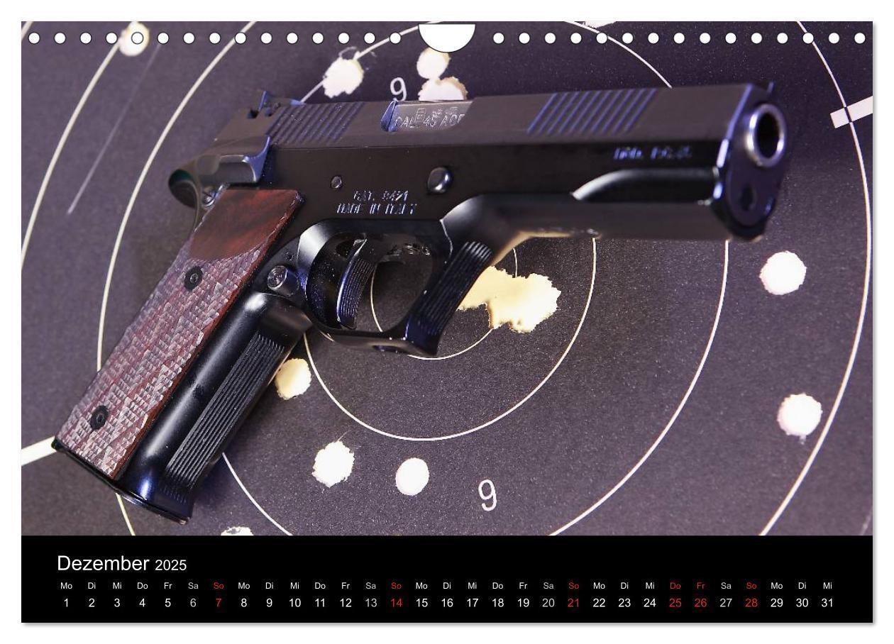 Bild: 9783435480531 | Sportpistolen und Revolver (Wandkalender 2025 DIN A4 quer),...