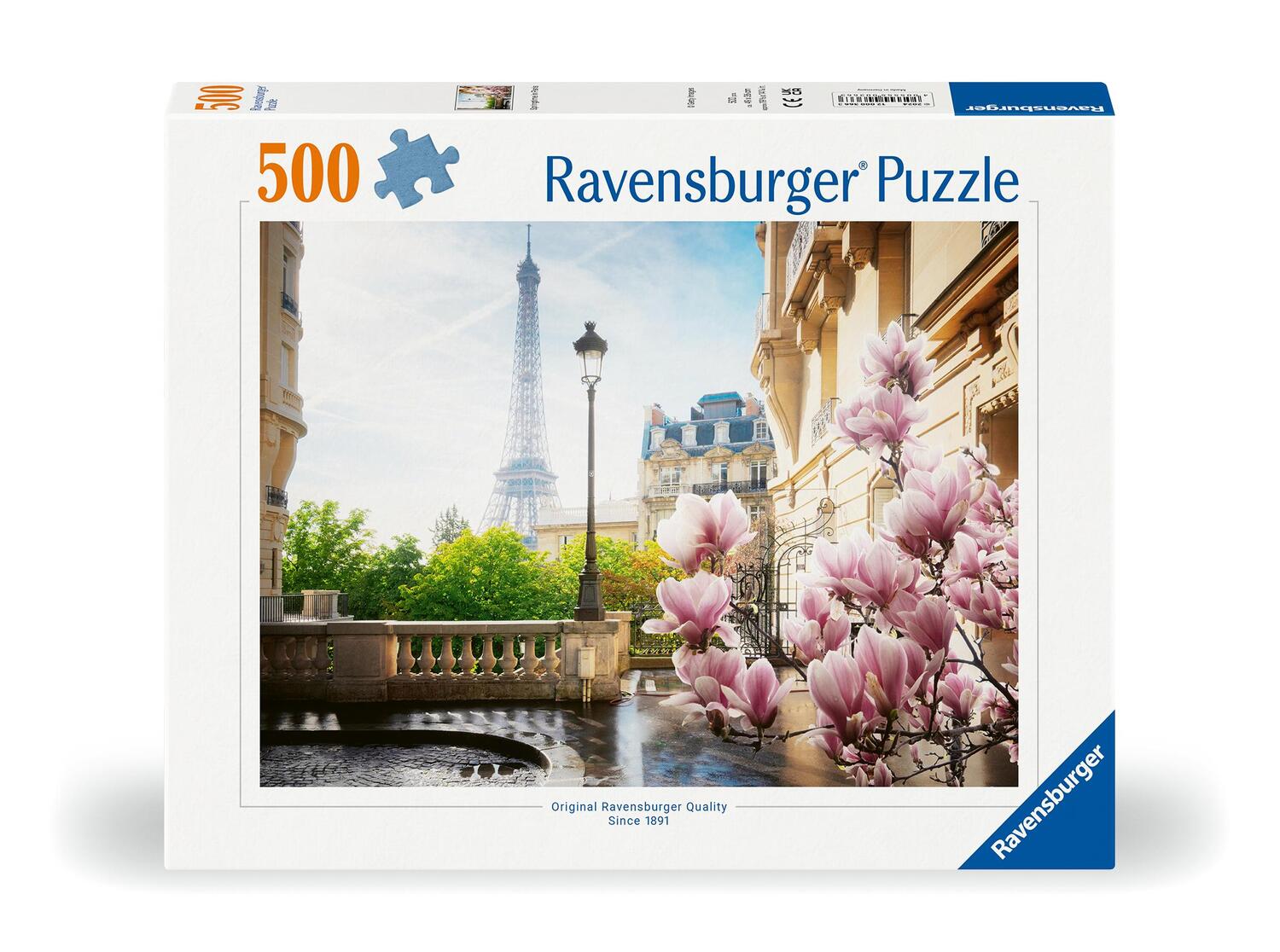 Cover: 4005555003663 | Ravensburger Puzzle 12000366 - Frühling in Paris - 500 Teile Puzzle...