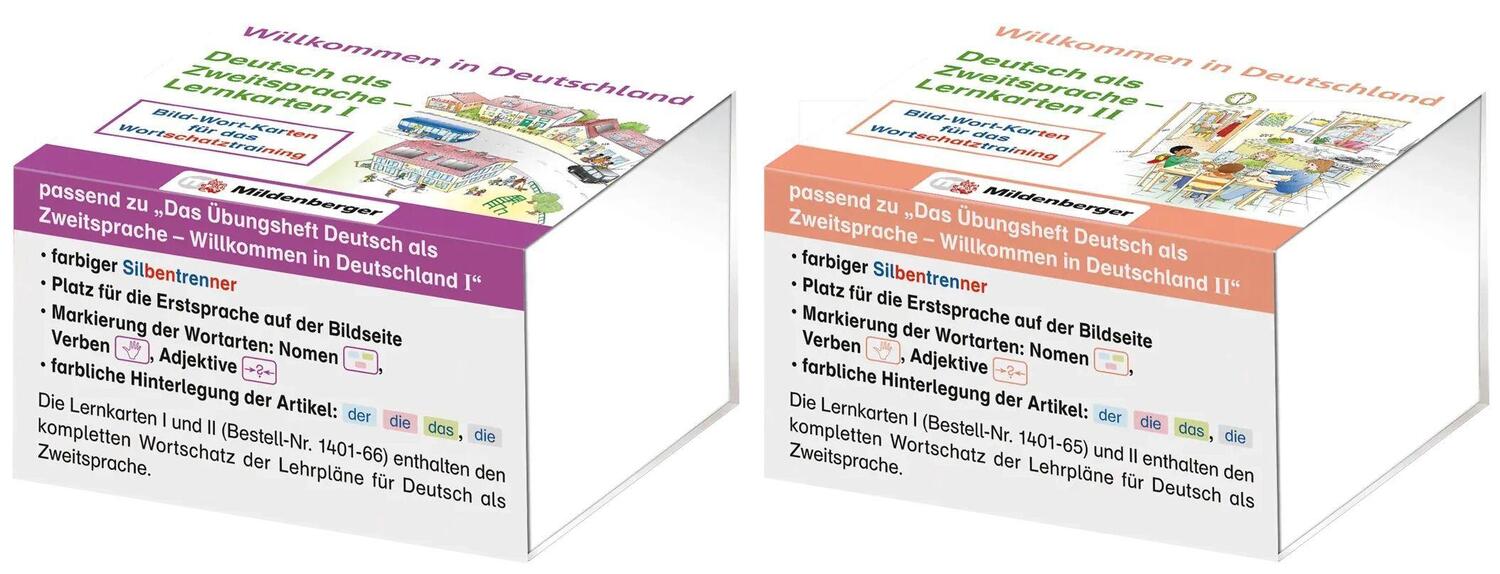 Cover: 9783619141678 | Willkommen in Deutschland - Lernkarten Deutsch als Zweitsprache I...