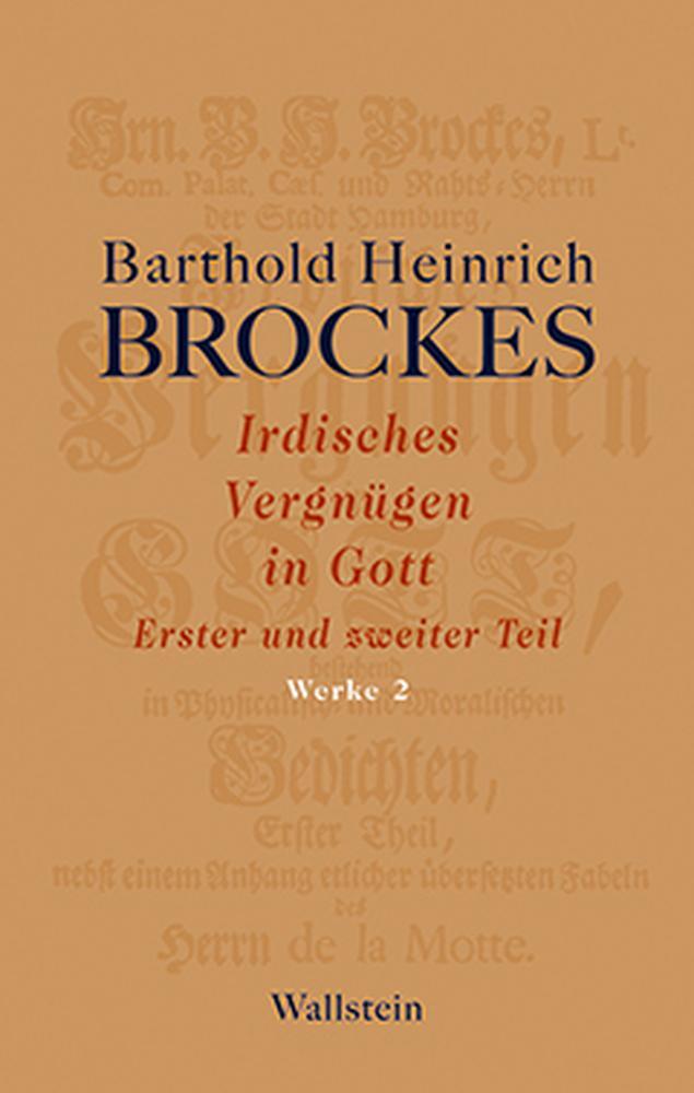 Cover: 9783835311923 | Werke 02. Irdisches Vergnügen in Gott | Erster und zweiter Teil | Buch