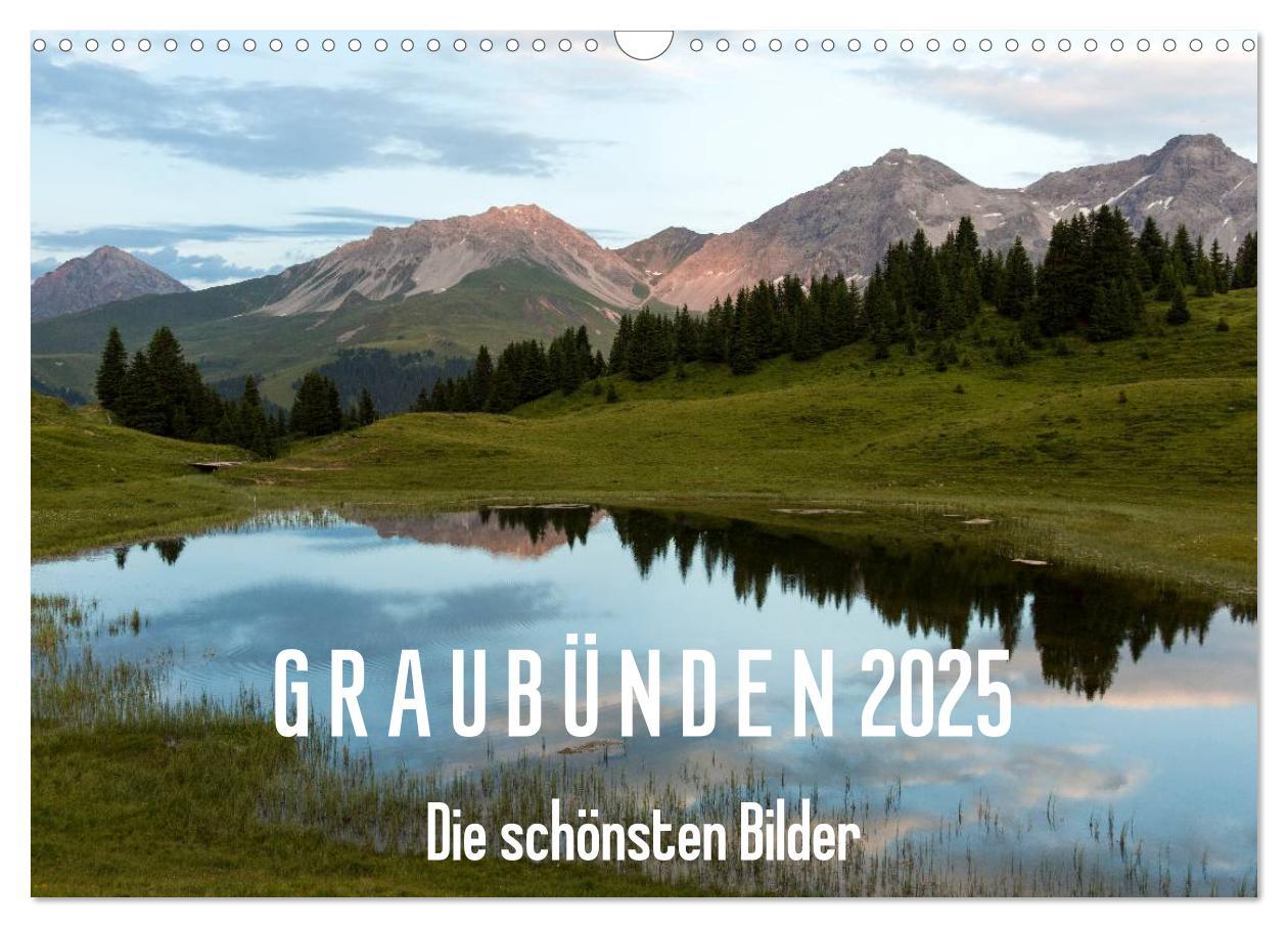 Cover: 9783435708673 | Graubünden 2025 - Die schönsten Bilder (Wandkalender 2025 DIN A3...