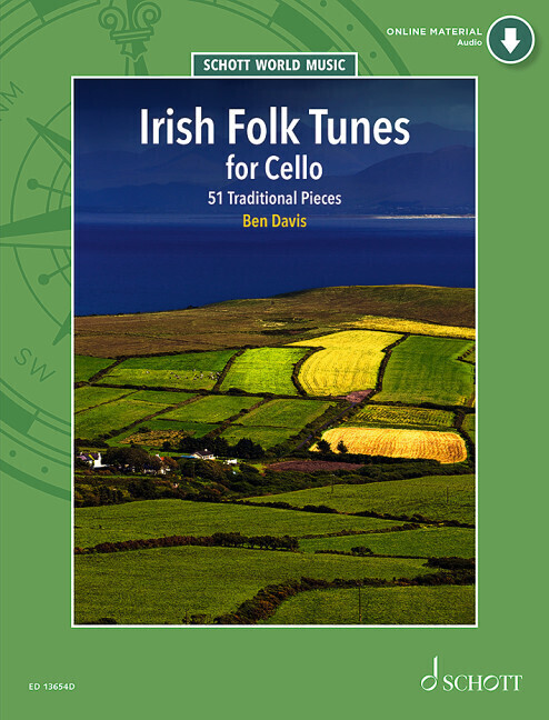 Cover: 9781847615619 | Irish Folk Tunes for Cello | 51 Traditional Pieces. Violoncello.