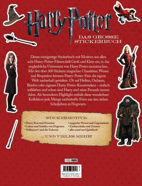 Rückseite: 9783833232817 | Harry Potter: Das große Stickerbuch | Taschenbuch | 72 S. | Deutsch