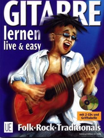Gitarre live und easy I. Songbegleitung. Inkl. 2 CDs - Haberl, Walter