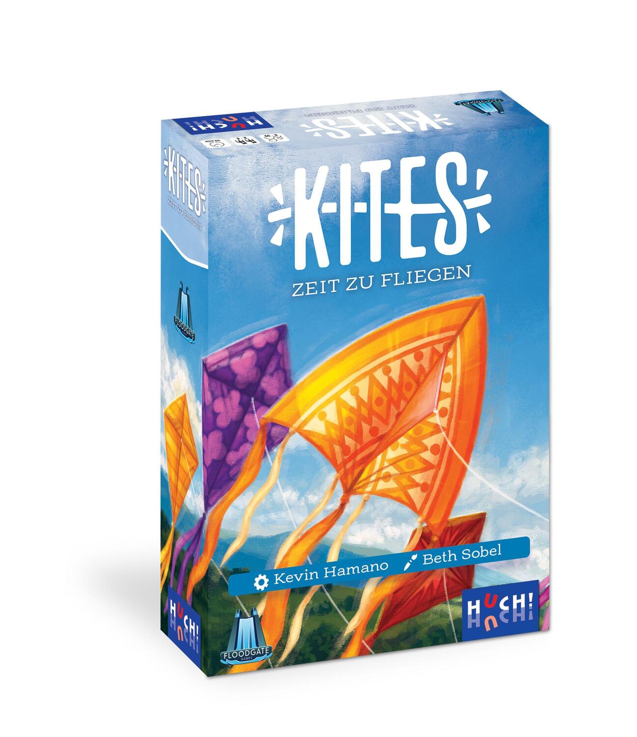 Cover: 4260071883056 | Kites | Kevin Hamano | Spiel | Deutsch | 2023 | Huch &amp; Friends