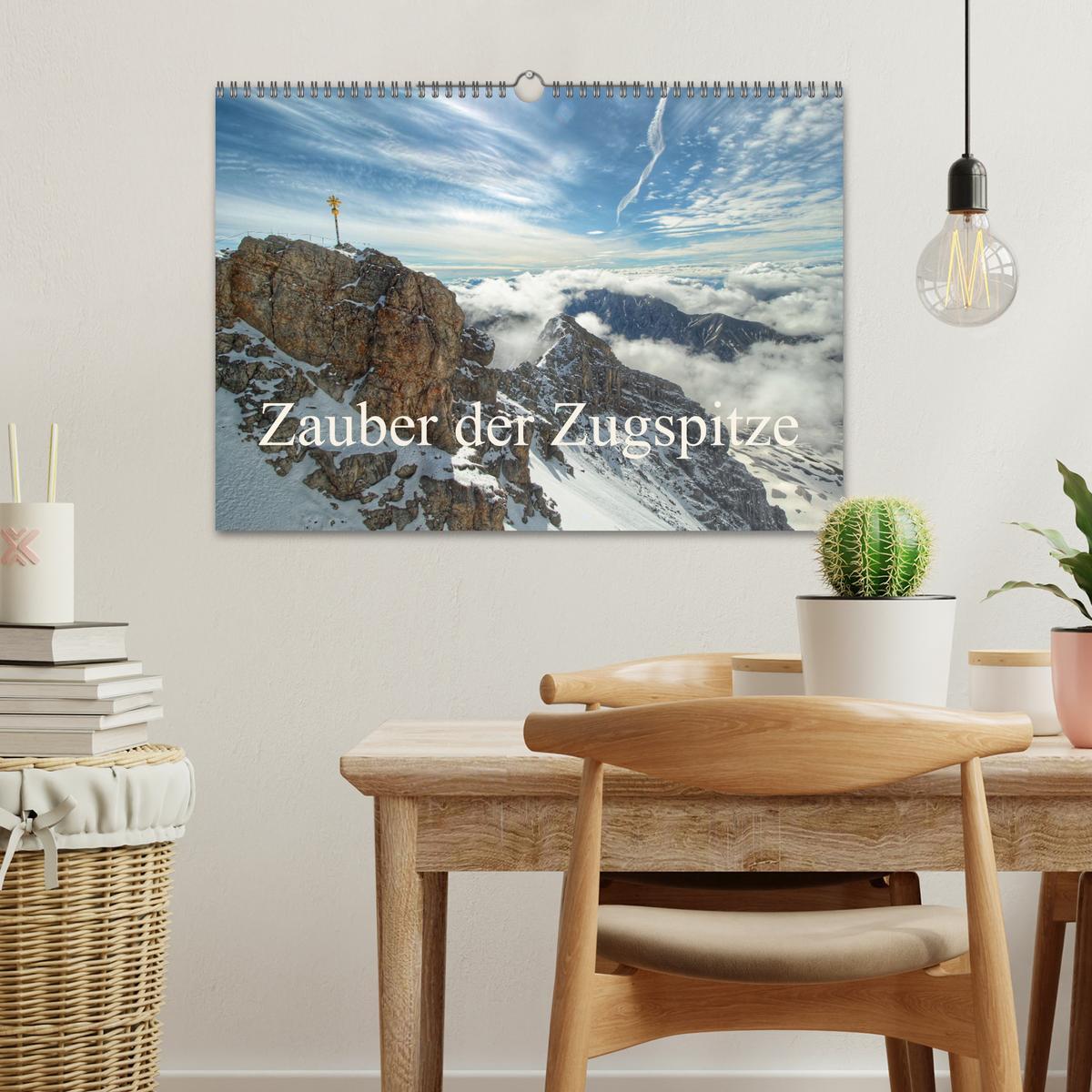 Bild: 9783383982552 | Zauber der Zugspitze (Wandkalender 2025 DIN A3 quer), CALVENDO...