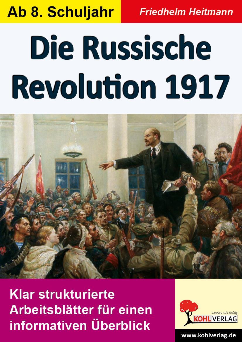 Cover: 9783956867651 | Die Russische Revolution 1917 | Friedhelm Heitmann | Taschenbuch