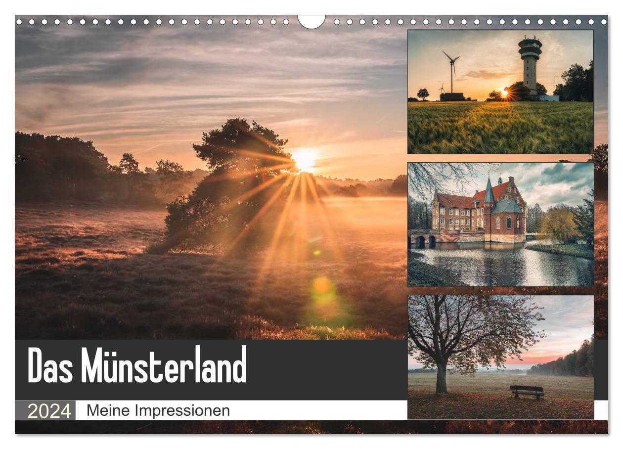 Cover: 9783675558205 | Das Münsterland - Meine Impressionen (Wandkalender 2024 DIN A3...