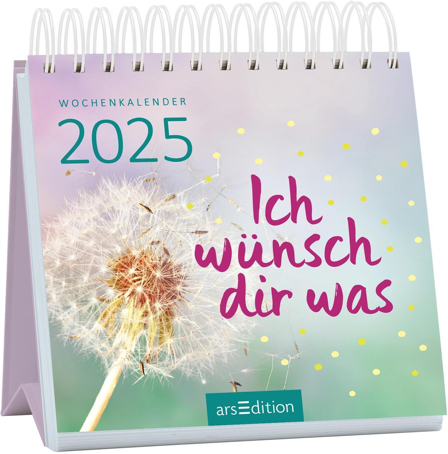 Cover: 4014489133797 | Mini-Wochenkalender Ich wünsch dir was 2025 | Kalender | 108 S. | 2025