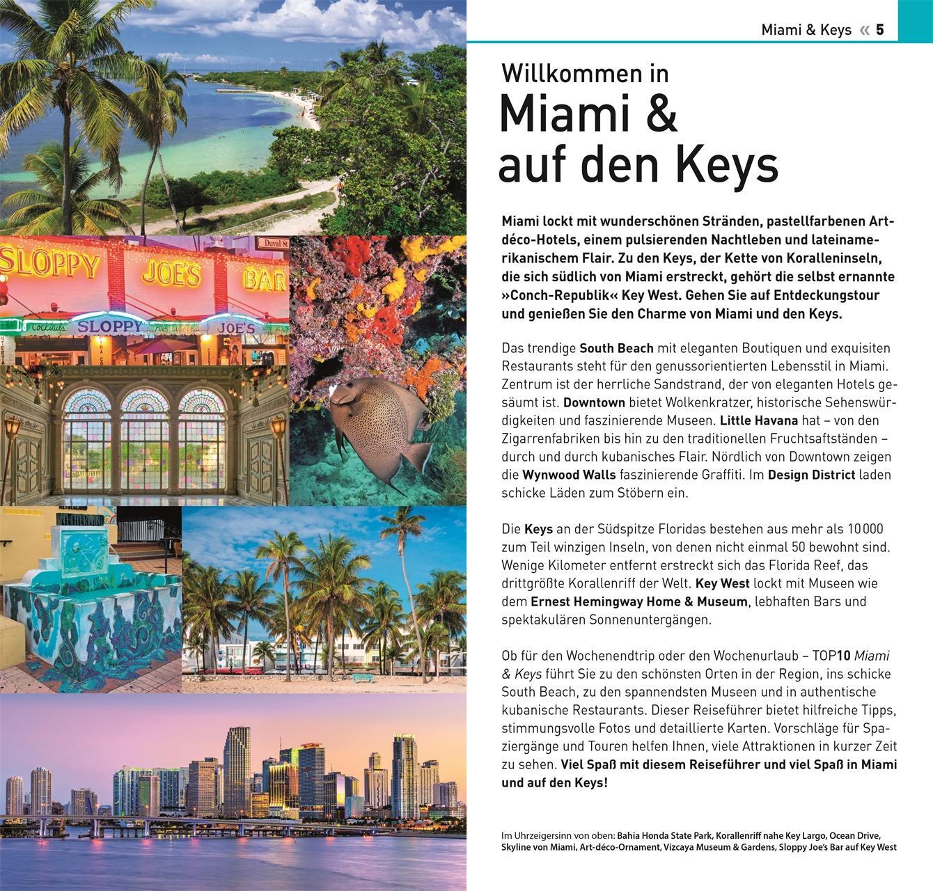 Bild: 9783734207518 | TOP10 Reiseführer Miami &amp; Keys | Jeffrey Kennedy | Taschenbuch | 2023
