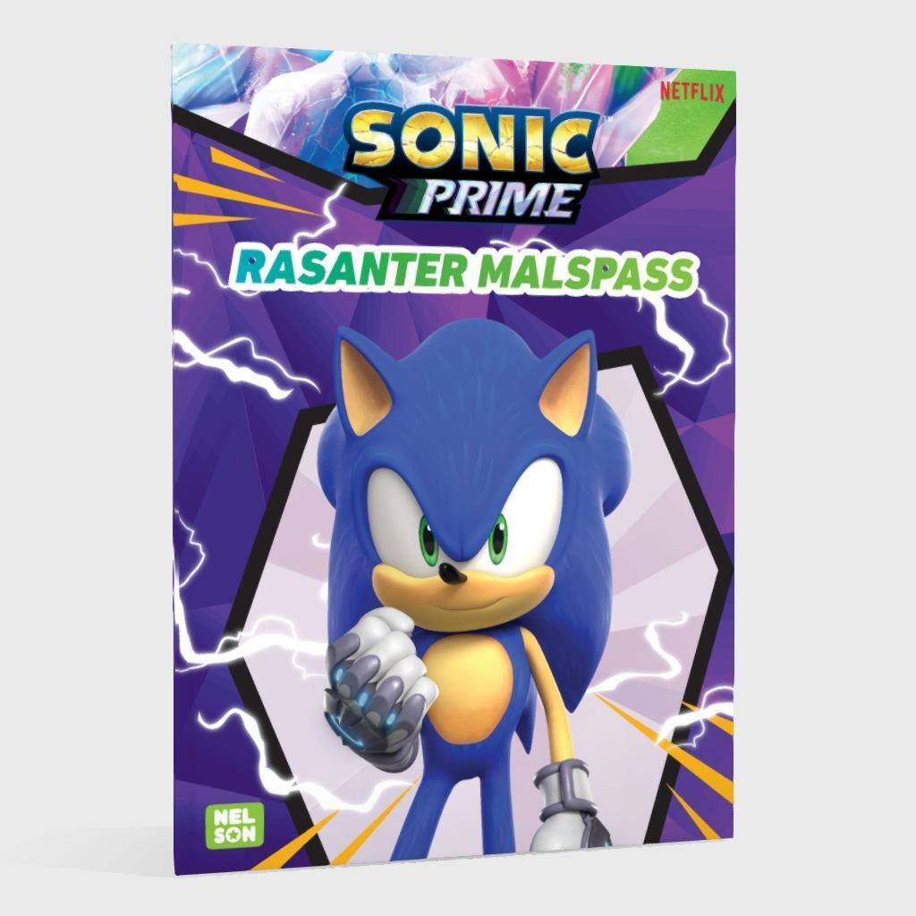 Bild: 9783845125060 | Sonic Prime: Rasanter Malspaß | Taschenbuch | Sonic Prime | 64 S.