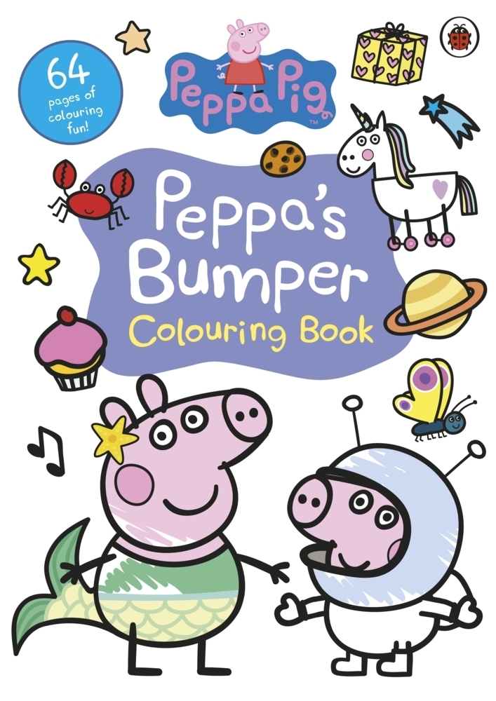 Cover: 9780241508626 | Peppa Pig: Peppa's Bumper Colouring Book | Official Colouring Book