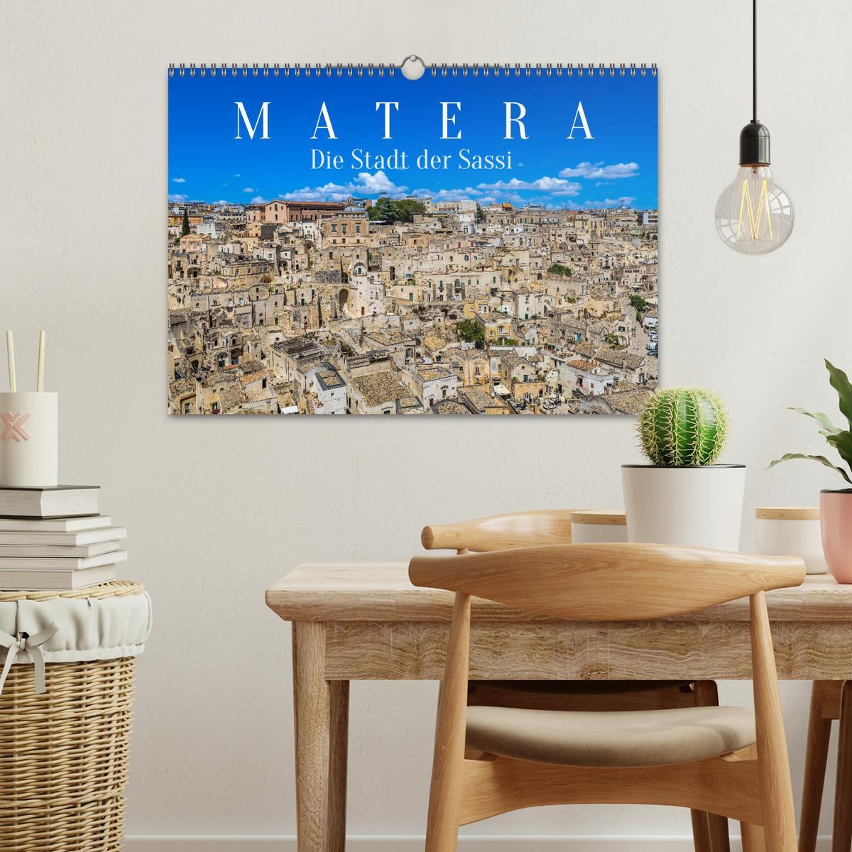 Bild: 9783383938122 | Matera - Die Stadt der Sassi (Wandkalender 2025 DIN A3 quer),...