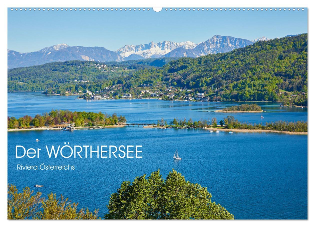 Cover: 9783383819360 | Der Wörthersee - Österreichs Riviera (Wandkalender 2025 DIN A2...