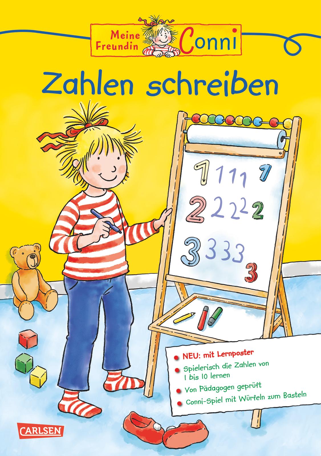 Cover: 9783551182623 | Conni Gelbe Reihe: Zahlen schreiben Extra | Kinderbeschäftigung ab 4