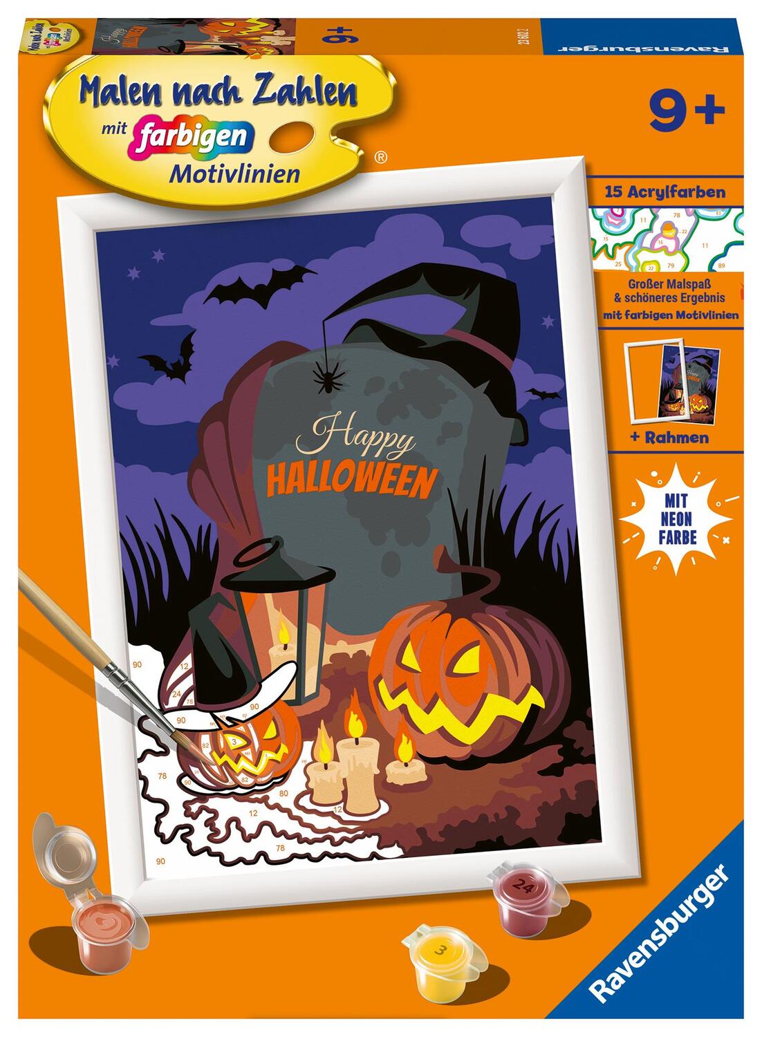 Cover: 4005556236022 | Ravensburger Malen nach Zahlen 23602 - Halloween Mood - Kinder ab 9...