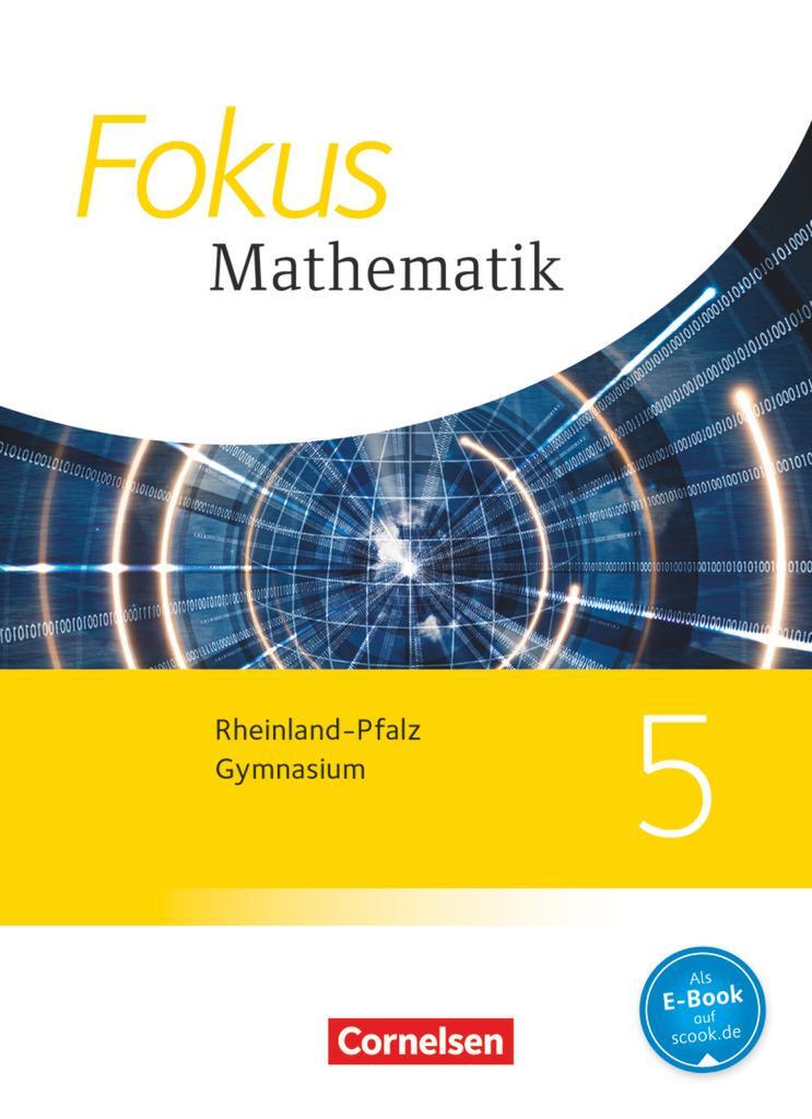 Cover: 9783060087730 | Fokus Mathematik 5. Schuljahr. Schülerbuch Gymnasium Rheinland-Pfalz
