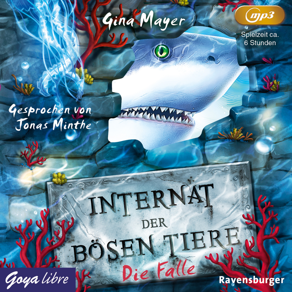 Cover: 9783833743108 | Internat der bösen Tiere - Die Falle, 1 Audio-CD, 1 MP3 | Gina Mayer