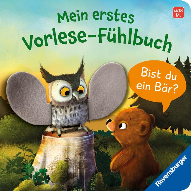 Cover: 9783473419258 | Mein erstes Vorlese-Fühlbuch: Bist du ein Bär? | Kathrin Lena Orso