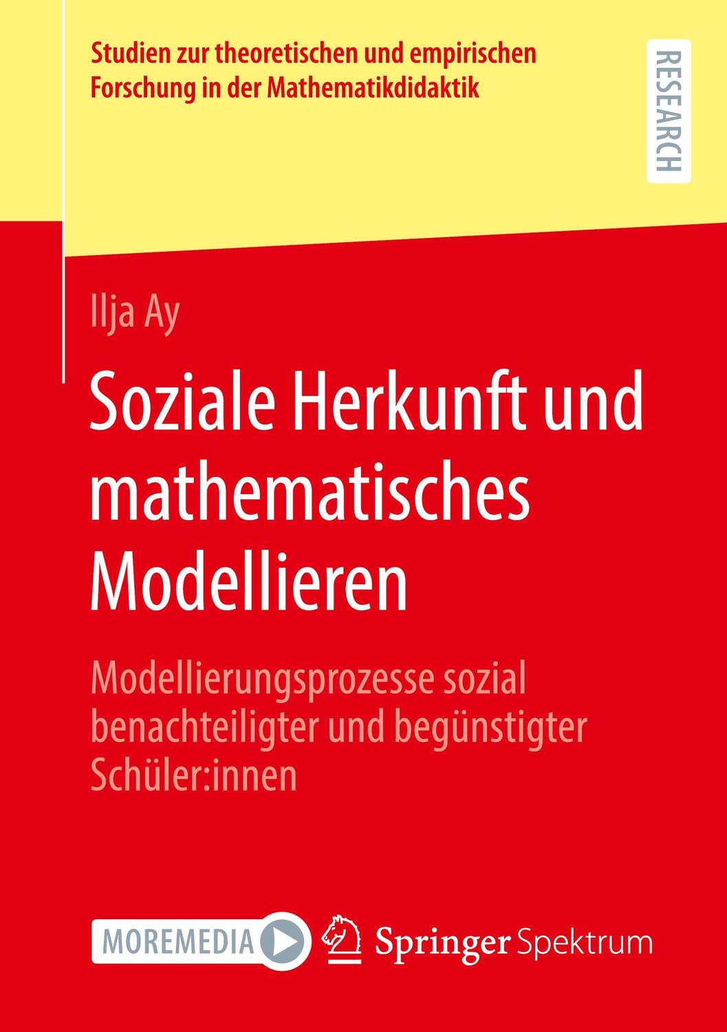 Cover: 9783658410902 | Soziale Herkunft und mathematisches Modellieren | Ilja Ay | Buch