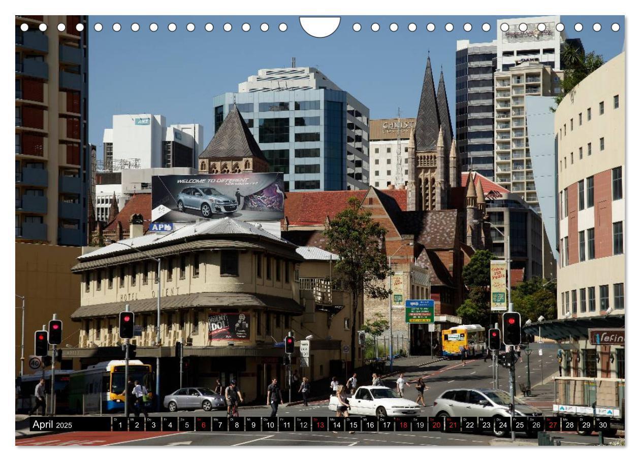 Bild: 9783435715602 | Brisbane (Wandkalender 2025 DIN A4 quer), CALVENDO Monatskalender