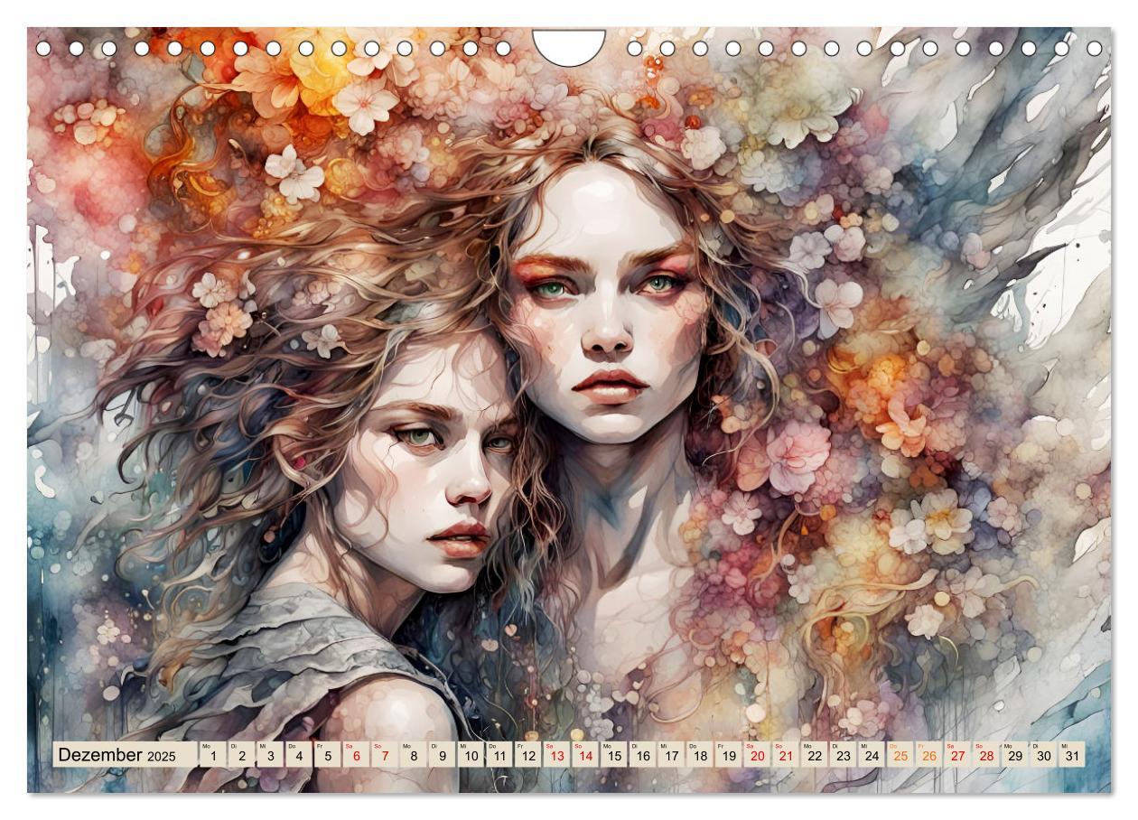 Bild: 9783383816291 | Wilde Ladys (Wandkalender 2025 DIN A4 quer), CALVENDO Monatskalender