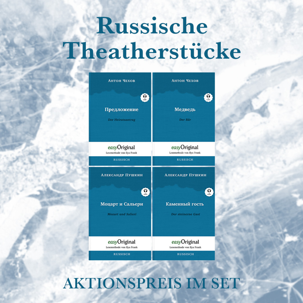 Cover: 9783991126164 | Russische Theaterstücke (Bücher + Audio-Online) - Lesemethode von...