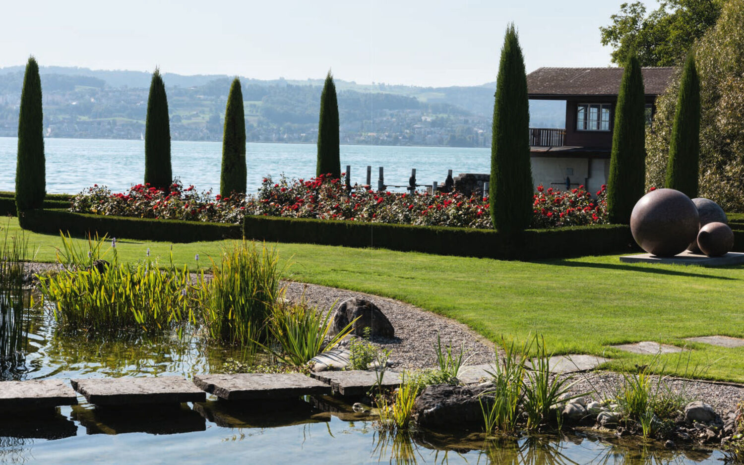 Bild: 9783791385532 | Paradiese mit Seeblick. Exklusive Gärten rund um den Zürichsee | Buch