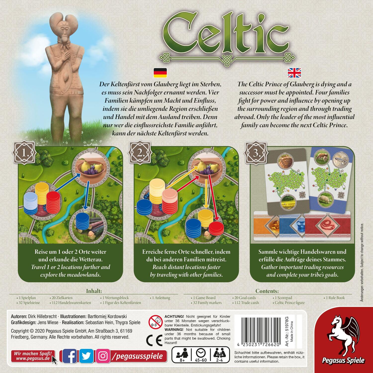 Bild: 4250231726620 | Celtic (deutsch/englisch) | Spiel | Deutsch | 2020 | Pegasus