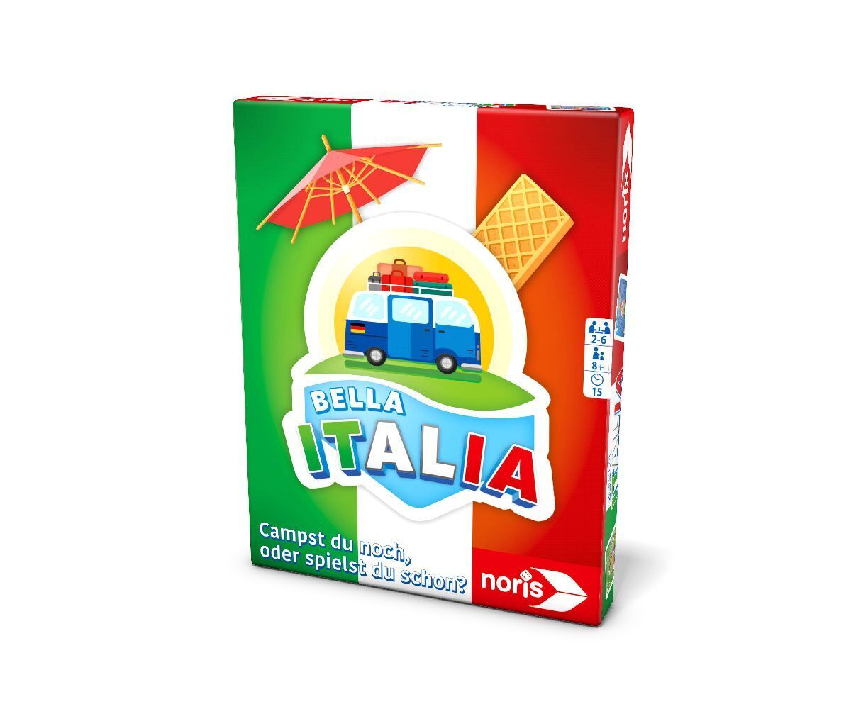 Cover: 4000826006244 | Bella Italia - Das Campingspiel | Spiel | Bunter Stückkarton | Deutsch