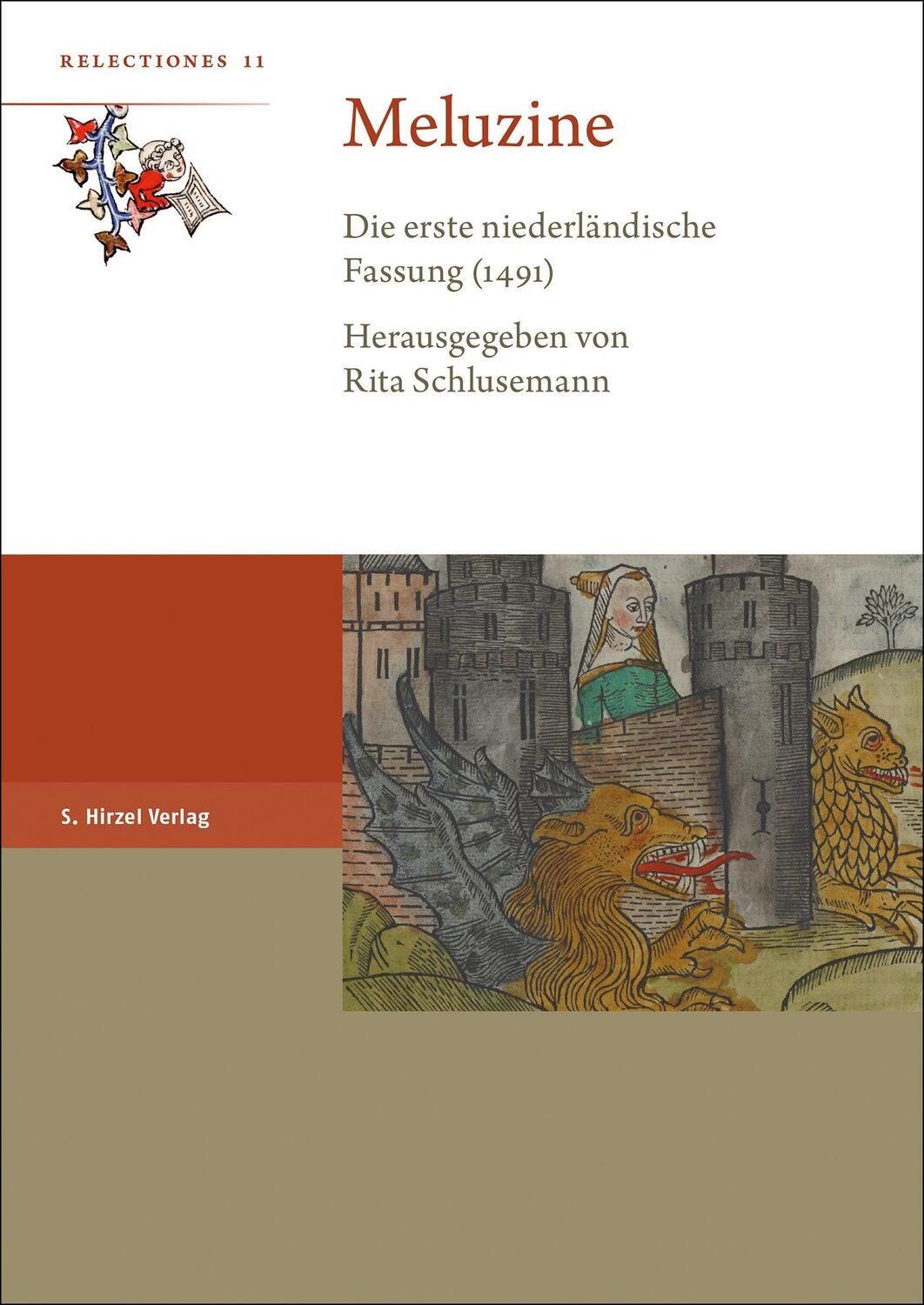 Cover: 9783777627724 | Meluzine | Die erste niederländische Fassung (1491) | Rita Schlusemann