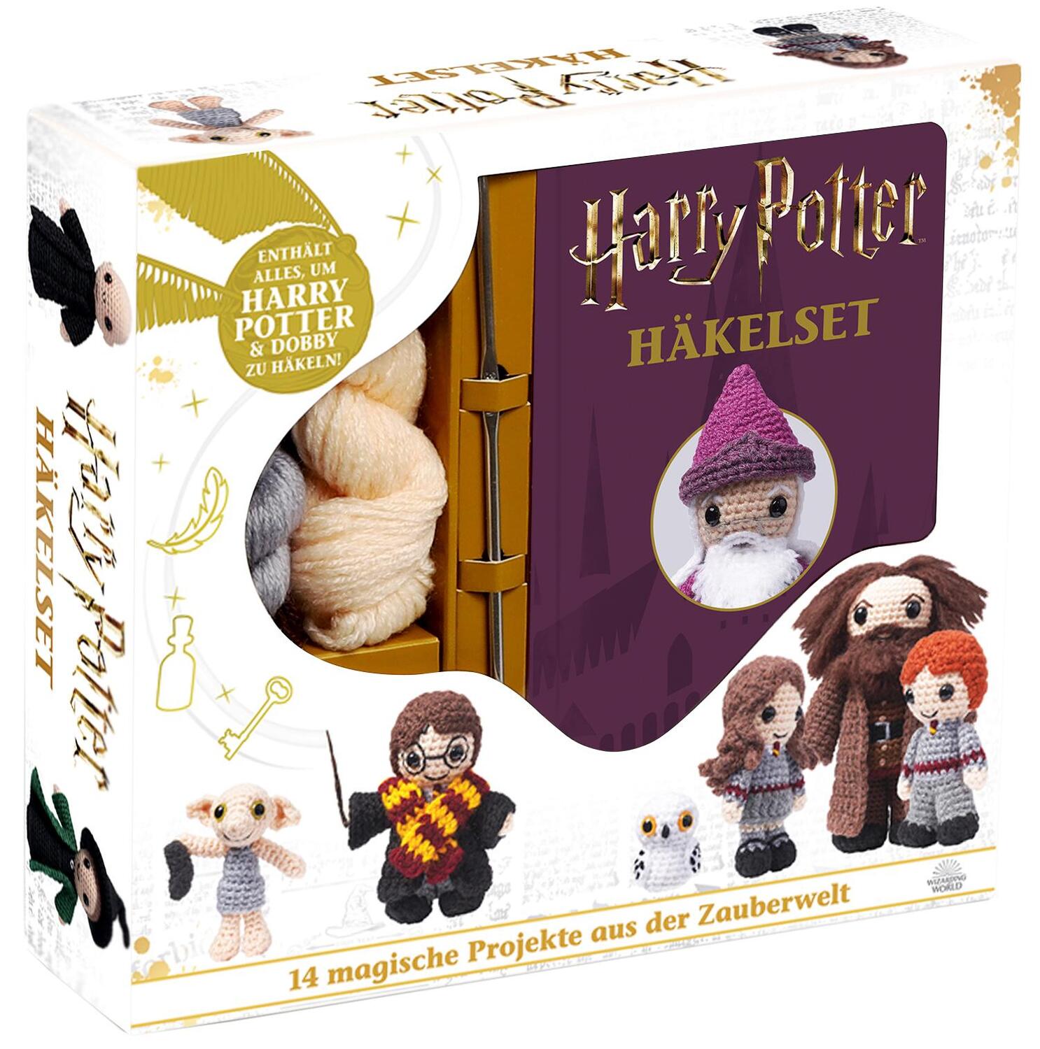 Cover: 9783833244278 | Harry Potter: Häkelset - 14 magische Projekte aus der Zauberwelt