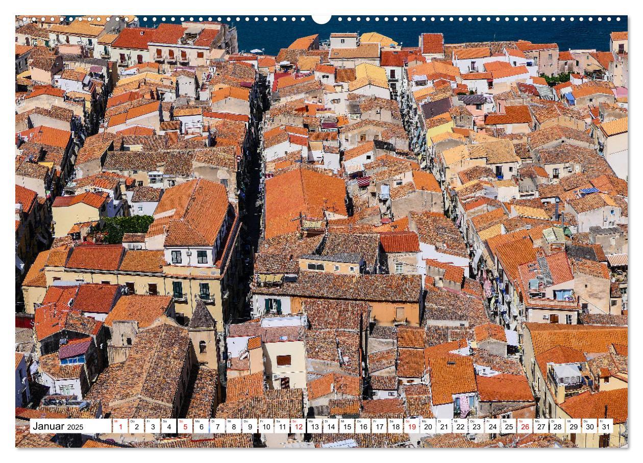 Bild: 9783383793660 | Cefalù Perle Siziliens (Wandkalender 2025 DIN A2 quer), CALVENDO...