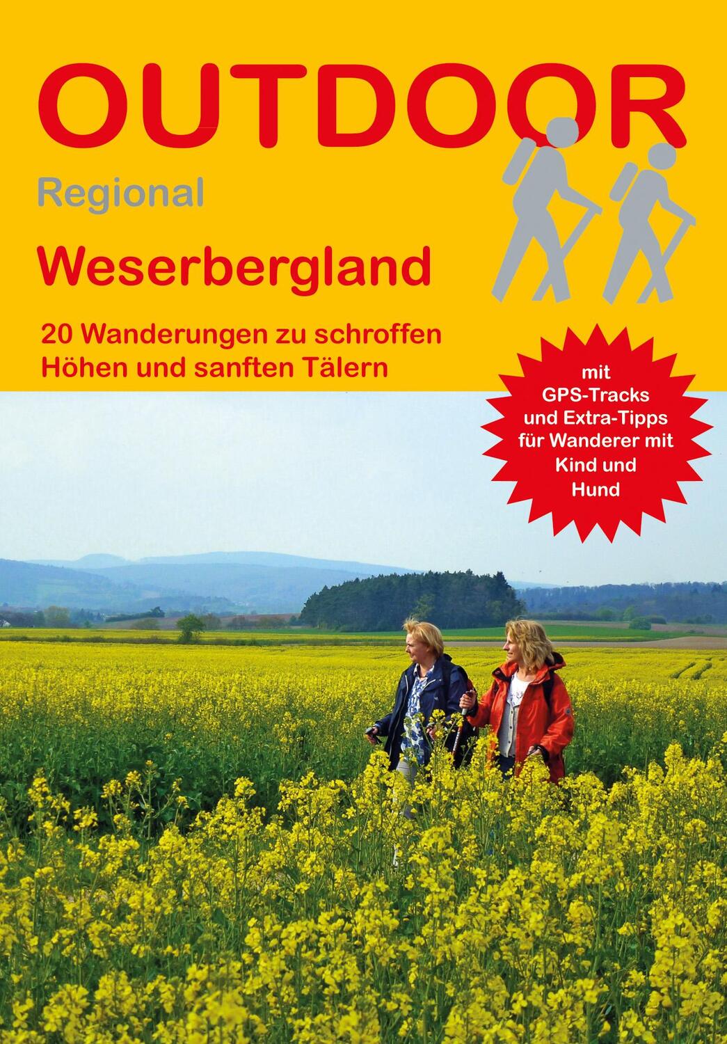 Cover: 9783866865099 | Weserbergland | 20 Wanderungen zu schroffen Höhen und sanften Tälern