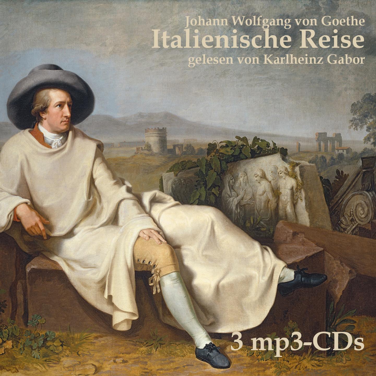 Cover: 9783863520922 | Italienische Reise | Johann Wolfgang von Goethe | MP3 | Jewelcase
