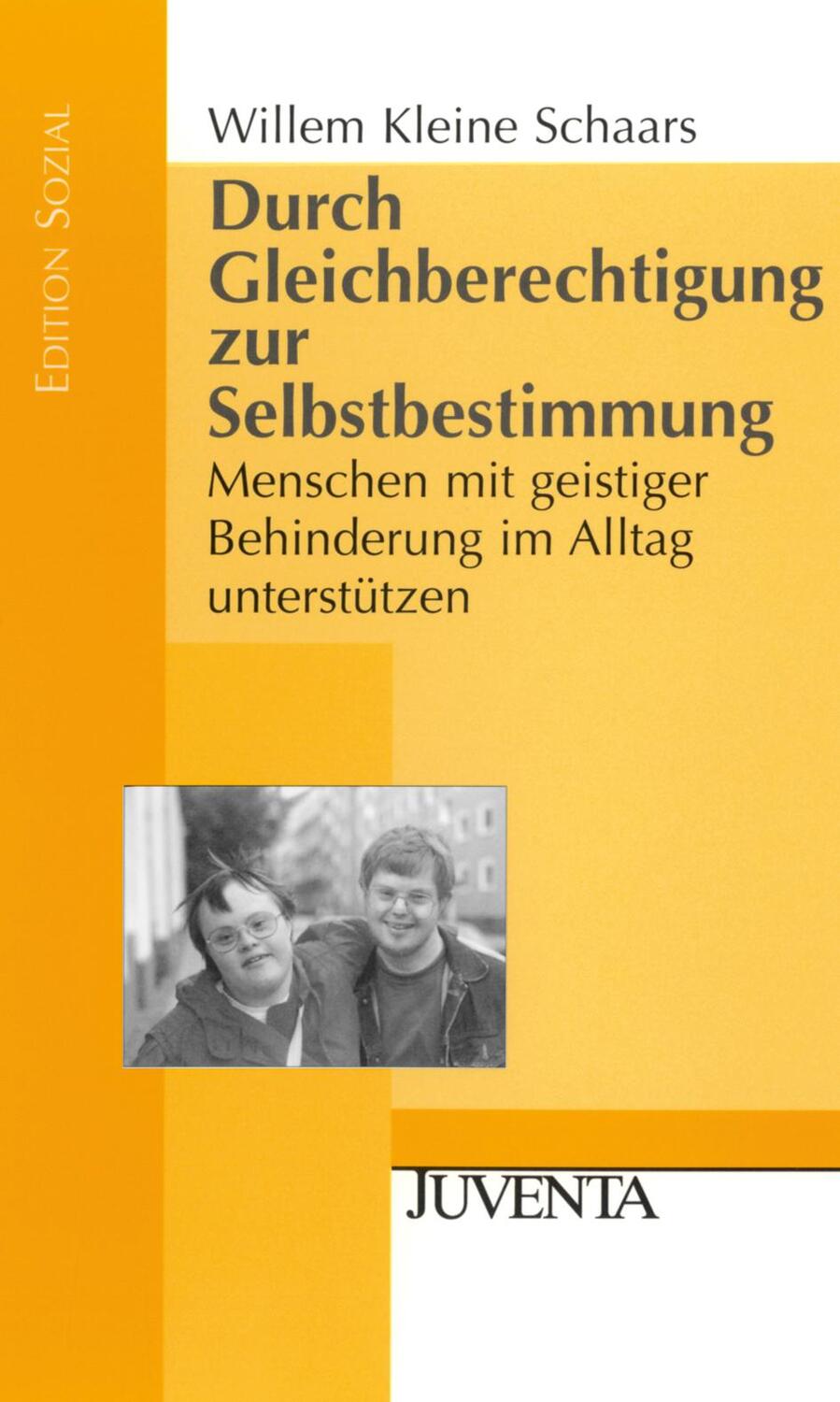 Cover: 9783779920519 | Durch Gleichberechtigung zur Selbstbestimmung | Willem Kleine Schaars