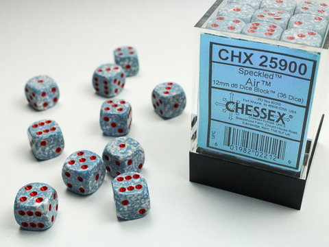 Cover: 601982022129 | Speckled® 12mm d6 Air Dice Block™ (36 dice) | deutsch | Chessex