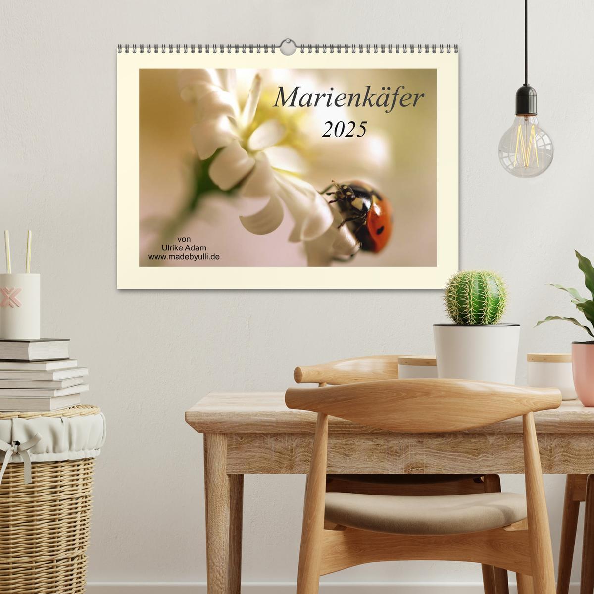 Bild: 9783435732890 | Marienkäfer / 2025 (Wandkalender 2025 DIN A3 quer), CALVENDO...