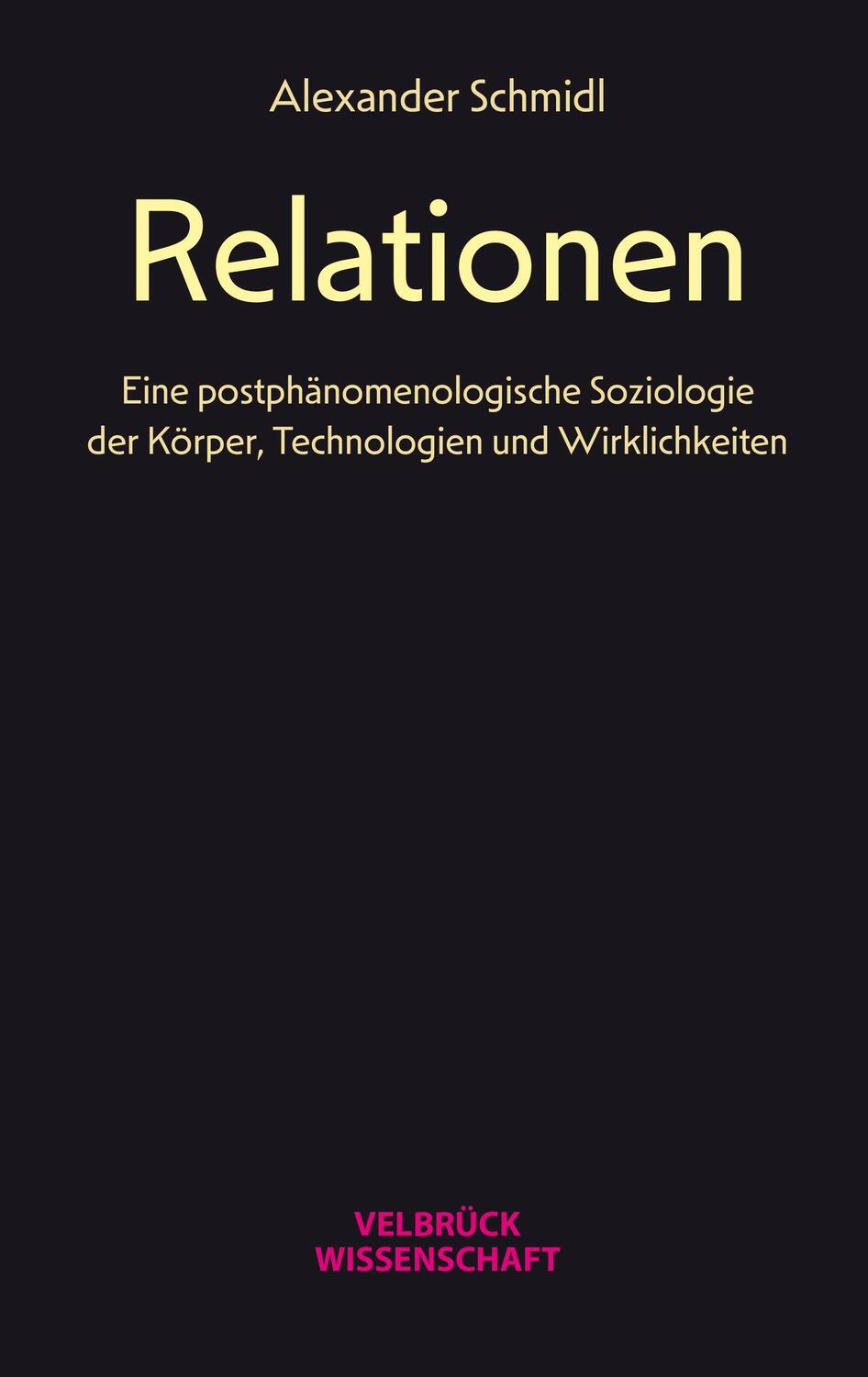 Cover: 9783958323124 | Relationen | Alexander Schmidl | Taschenbuch | Deutsch | 2022
