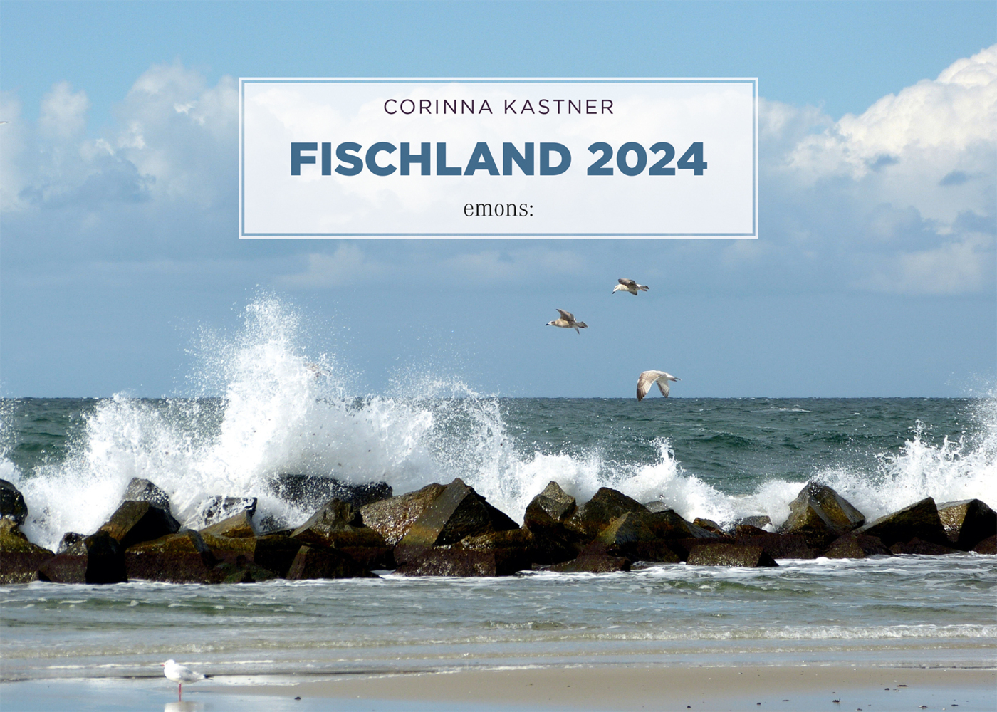 Cover: 9783740818180 | Fischland 2024 | Corinna Kastner | Kalender | Spiralbindung | 14 S.