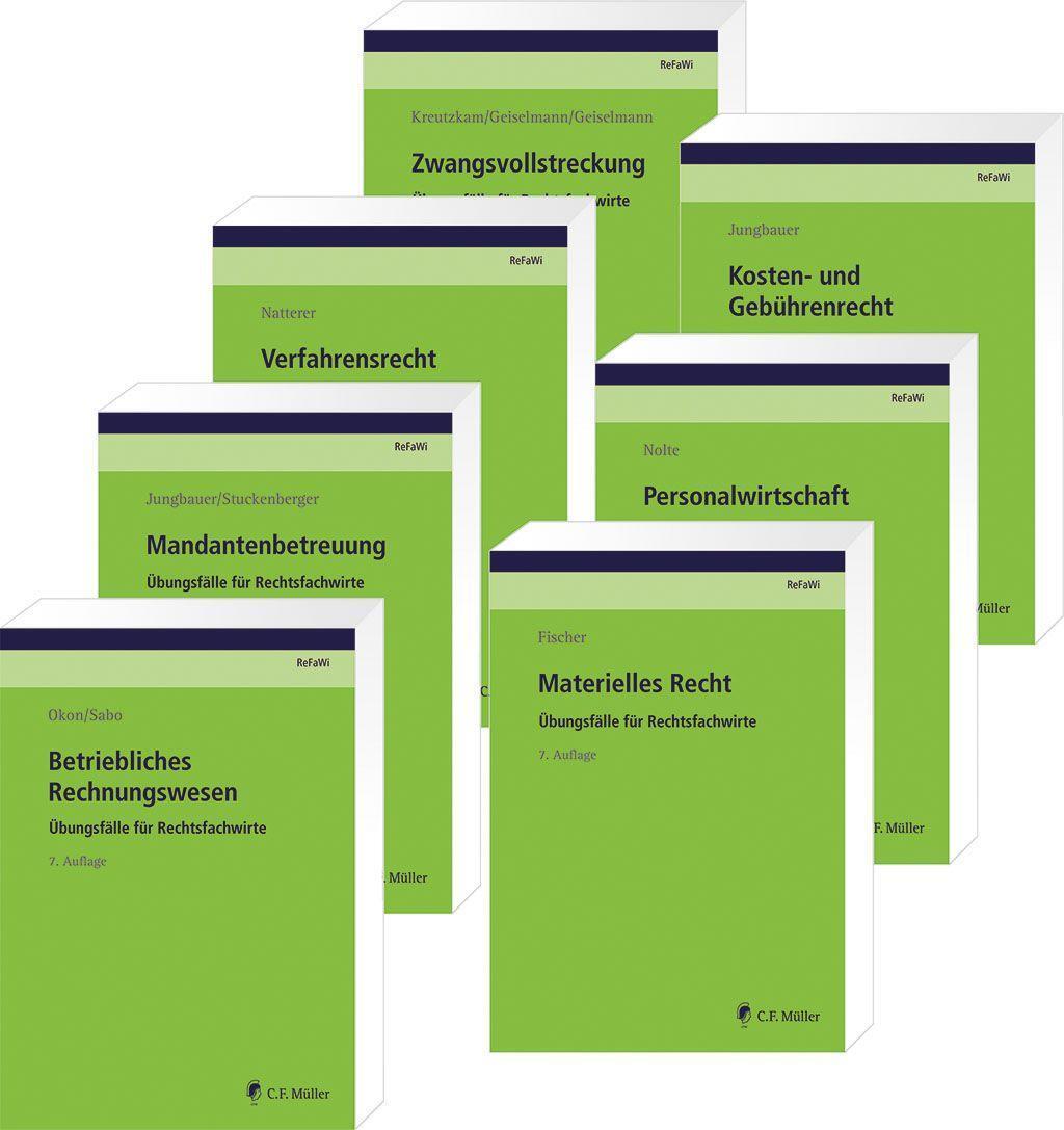 Cover: 9783811457270 | ReFaWi - Übungsfälle | 7 Bände, Ausgabe 2022 | Sonja Fischer (u. a.)
