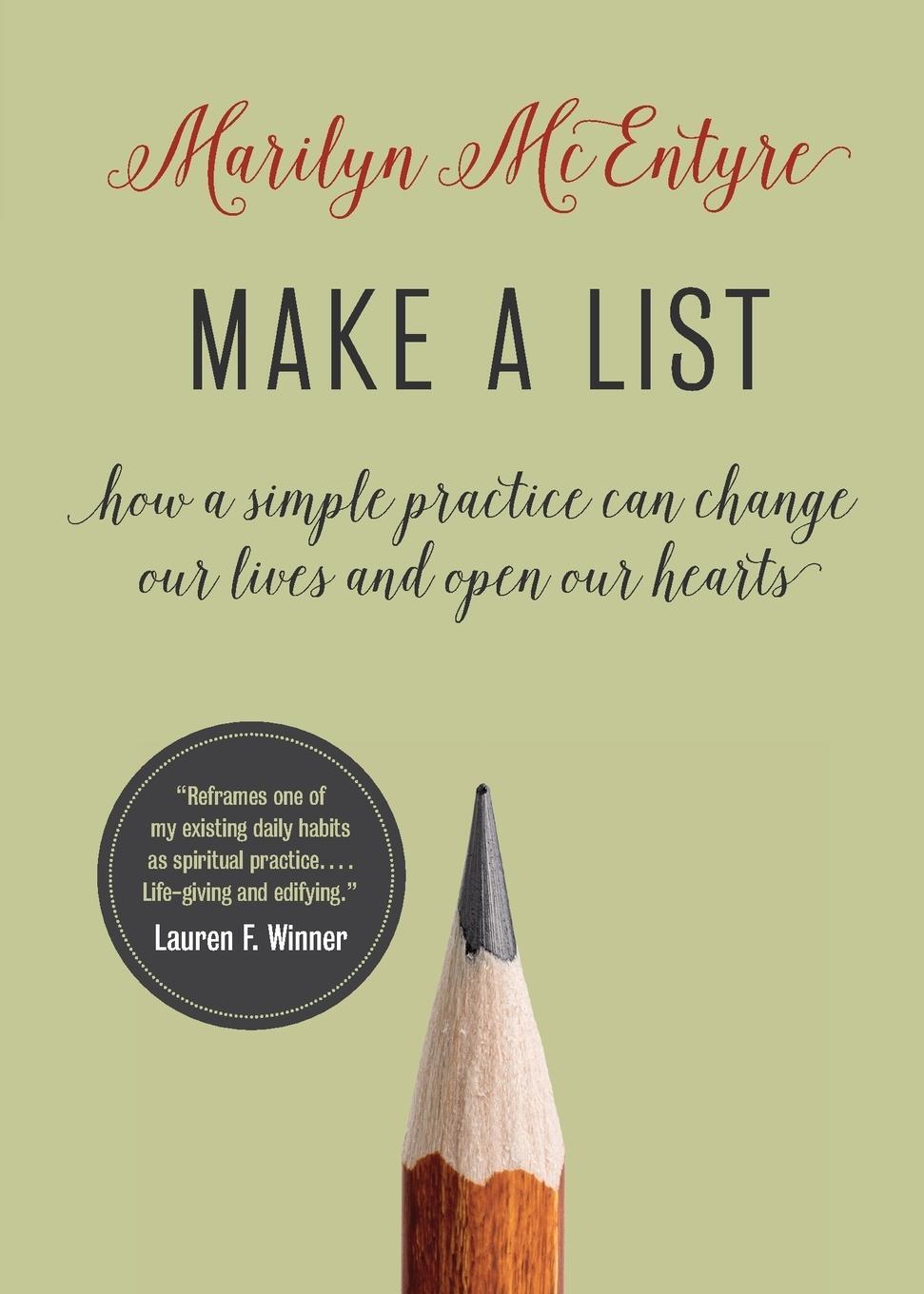 Cover: 9780802882257 | Make a List | Marilyn Mcentyre | Taschenbuch | Paperback | Englisch