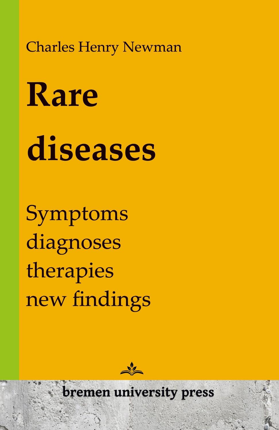Cover: 9783689042462 | Rare Diseases | Symptoms, diagnoses, therapies, new findings | Newman